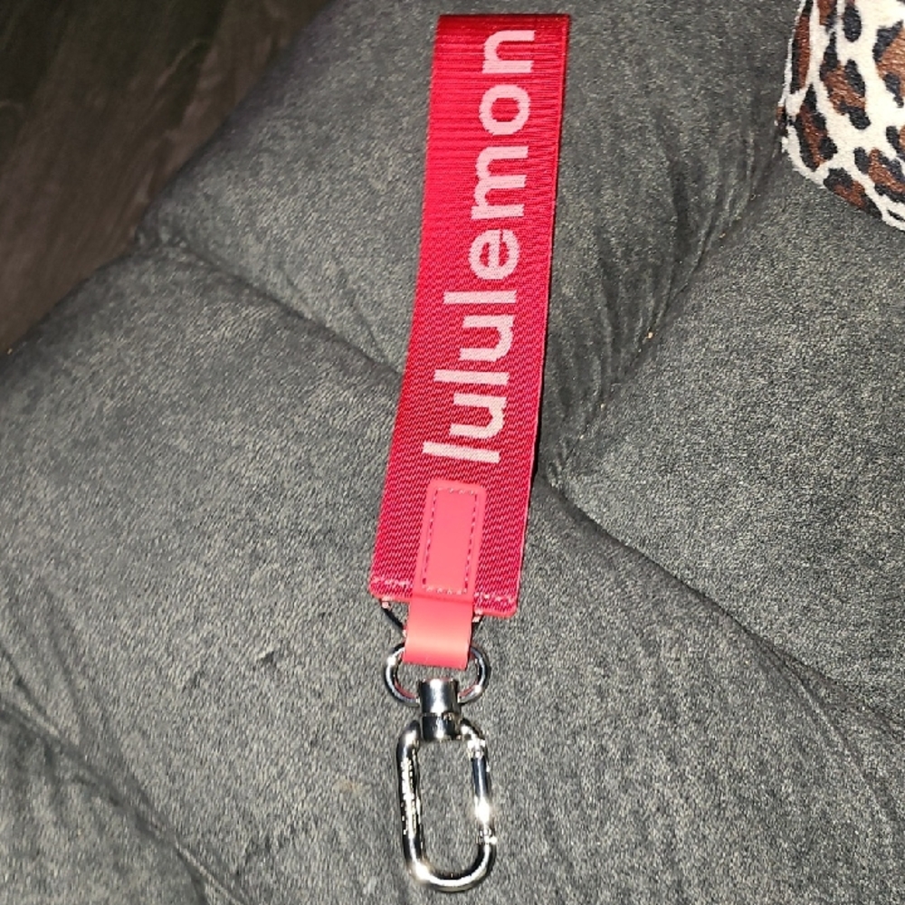 Lululemon Never Lost Keychain. Lulu Red!! Nwots